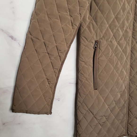 GARNET HILL Essential Quilted Hooded Coat 00 - Picture 5 of 15